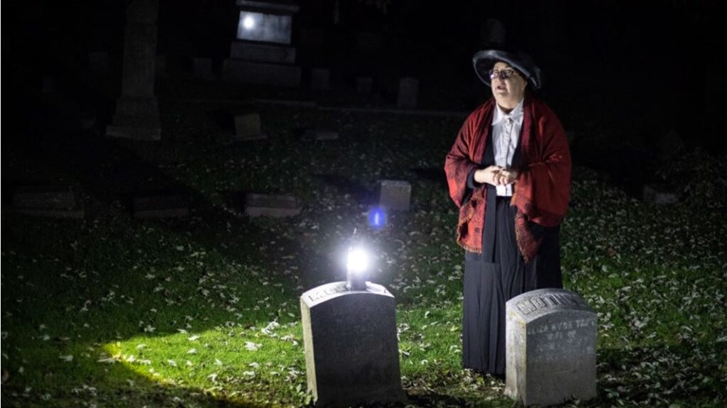 Whitewater stories of mystery and intrigue are revealed at the Whitewater Spirit Tour.